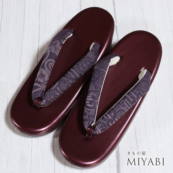 草履 新品 お洒落 レッド 新品・未使用品 山口美術織物監修