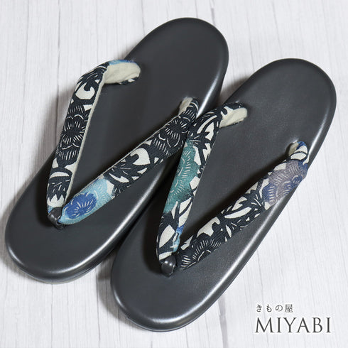 草履 新品 グレー 新品・未使用品 紅型染