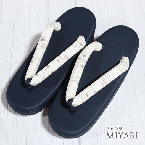 草履 新品 ネイビー 新品・未使用品 しょうざん
