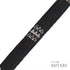 帯締め 平組紐 ブラック 正絹 新品・未使用品