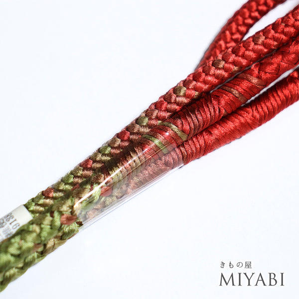 帯締め お洒落 手組紐 多色 正絹 新品・未使用品