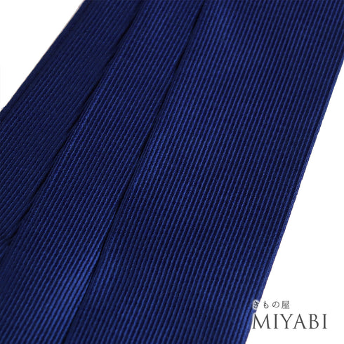 角帯 リサイクル 帯丈420cm 全通 博多織 ブルー Sサイズ 正絹 Sランク カジュアル お洒落