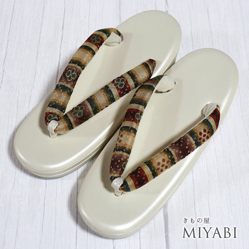 草履 新品 ベージュ 新品・未使用品 龍村美術織物