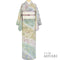 訪問着 リサイクル 身丈156.8cm 裄64.4cm 袷 松竹梅柄 四季草花柄 多色 Mサイズ セミフォーマル お洒落 正絹 広衿 Sランク