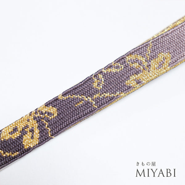 帯締め リサイクル お洒落 平組紐 多色 正絹 新品・未使用品