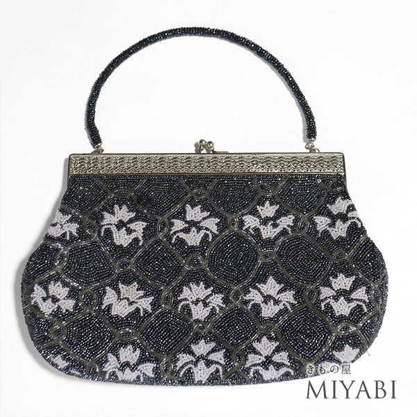 バッグ ブラック ビーズ Sランク ビーズバック