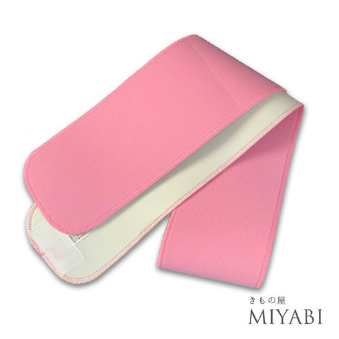 伊達締め 新品 ピンク ポリエステル マジックベルト みさとベルト 122-432