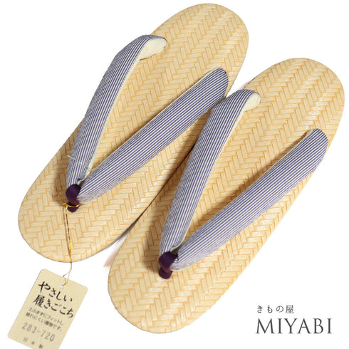 草履 リサイクル パープル 正絹 未使用品