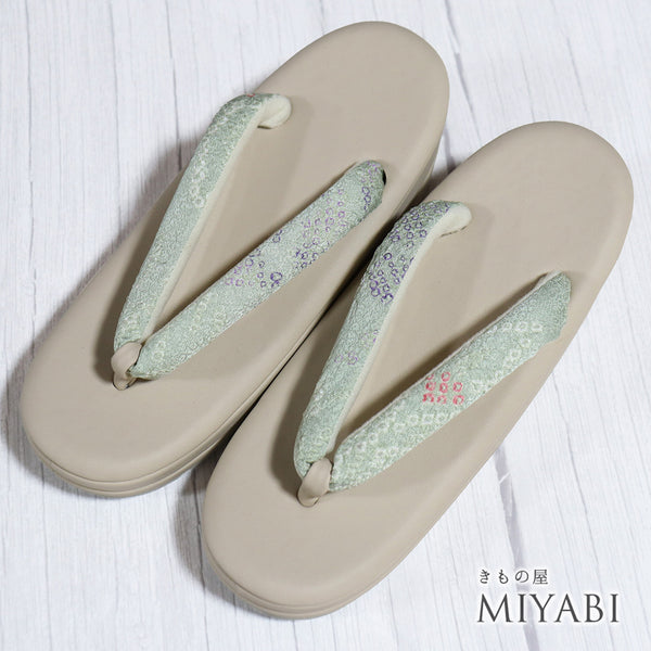 草履 新品 ベージュ 新品・未使用品 藤娘きねたや