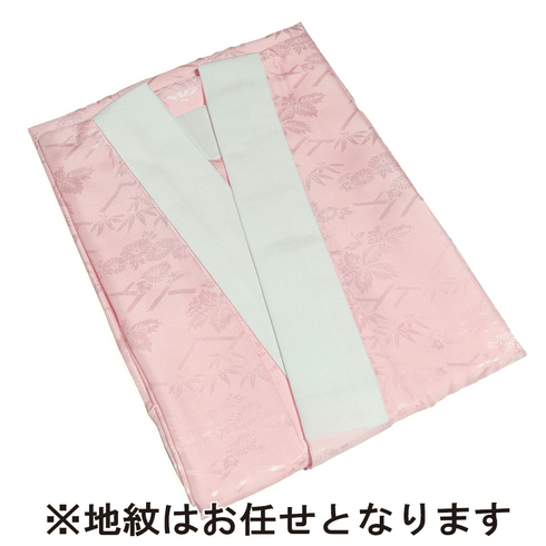 長襦袢 新品 お洒落 ポリエステル 半衿付き ピンク 091-634