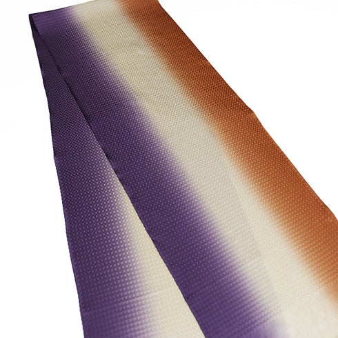 帯揚げ リサイクル お洒落 ちりめん 正絹 多色 縦ぼかし 丹後ちりめん 地紋 新品・未使用品 AG-1258