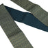 角帯 リサイクル 帯丈420cm 全通 グリーン Sサイズ 正絹 Sランク カジュアル お洒落