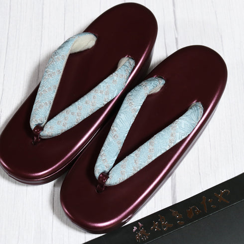 草履 新品 レッド 新品・未使用品 藤娘きねたや
