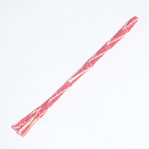 帯締め リサイクル カジュアル 平組紐 ピンク 正絹 新品・未使用品 夏物