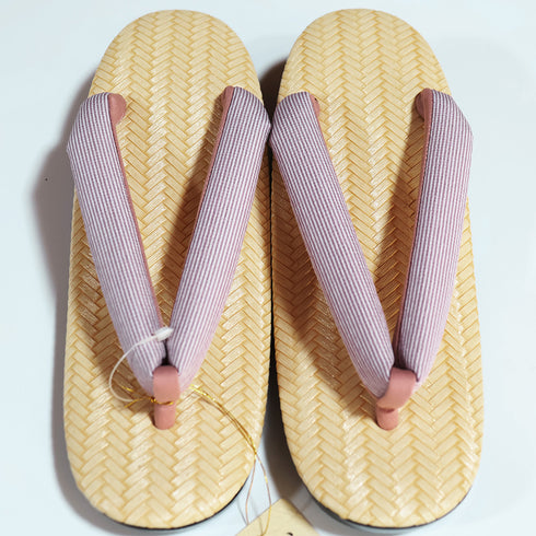 草履 リサイクル ピンク 正絹 未使用品