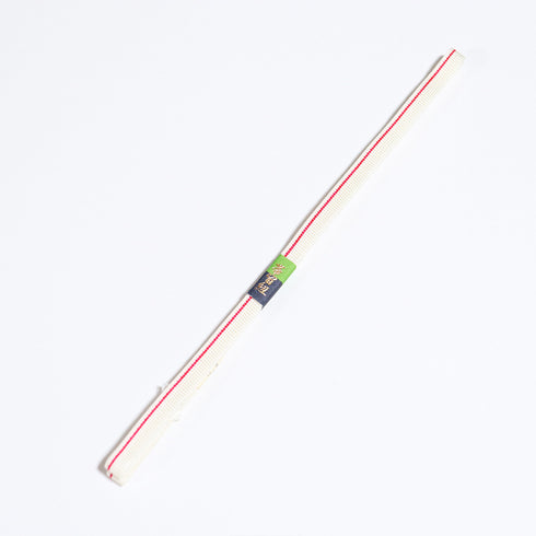 帯締め カジュアル 三分紐 ホワイト 正絹 新品・未使用品