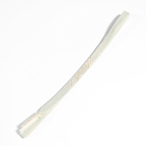 帯締め リサイクル 手組紐 ブルー 正絹 新品・未使用品