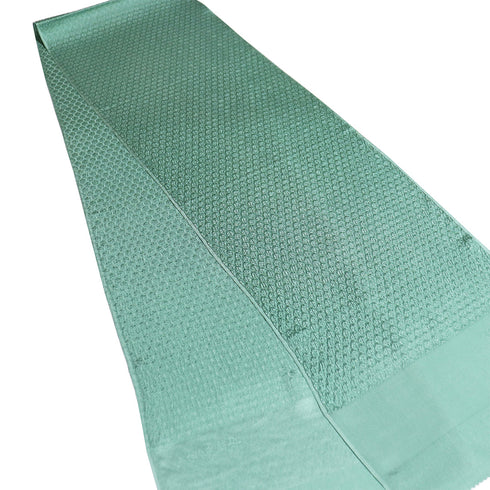 帯揚げ リサイクル お洒落 ちりめん 正絹 グリーン 丹後ちりめん 未使用品 AG-1277