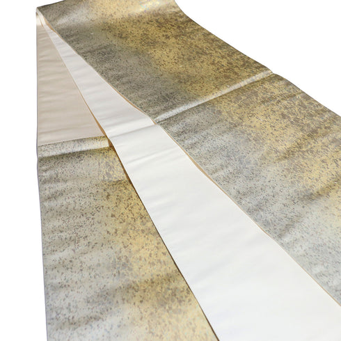 袋帯 リサイクル 帯丈438cm 六通 グラデーション ベージュ Mサイズ 正絹 新品・未使用品 お洒落 セミフォーマル