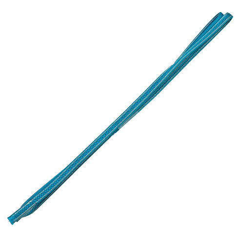 帯締め リサイクル カジュアル 平組紐 ブルー 正絹 新品・未使用品 紫野工房 芙蓉庵