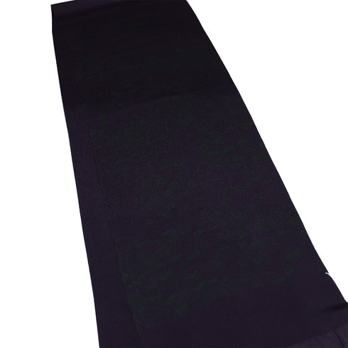 帯揚げ カジュアル ちりめん パープル 正絹 新品・未使用品 草花柄