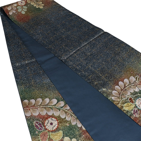 袋帯 リサイクル 帯丈422cm ポイント柄 辻が花 多色 Sサイズ 正絹 新品・未使用品 お洒落