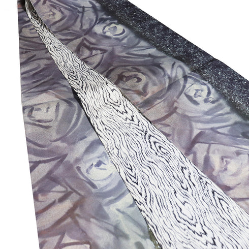 袋帯 リサイクル 帯丈464cm 全通 抽象柄 多色 LLサイズ 正絹 新品・未使用品 お洒落