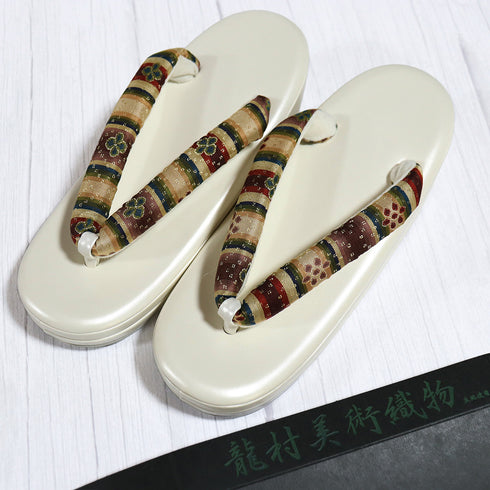 草履 新品 ベージュ 新品・未使用品 龍村美術織物