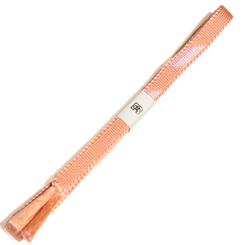 帯締め 平組紐 ピンク 正絹 新品・未使用品