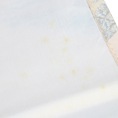 名古屋帯 リサイクル 帯丈350cm ポイント柄 開き仕立て オリエンタル柄 ピンク Sサイズ 正絹 Aランク お洒落