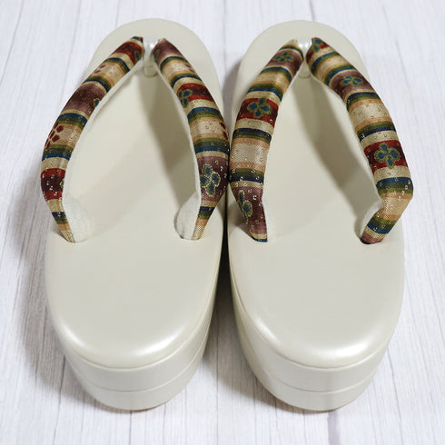草履 新品 ベージュ 新品・未使用品 龍村美術織物