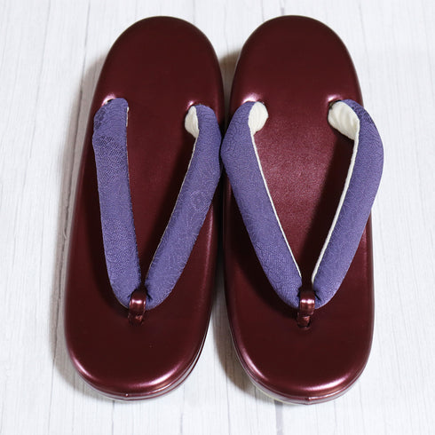 草履 新品 レッド 新品・未使用品 山口美術織物監修