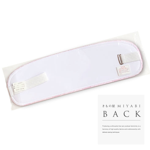 折れない前板 新品 ピンク ポリエステル ベルト付 ソフトタイプ 帯板 日本製 322-474