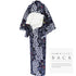 浴衣 リサイクル 夏着物 身丈152.3cm 裄62cm 夏物 絞り 花柄 ネイビー Sサイズ カジュアル しつけ糸 木綿 洗える着物 バチ衿 Sランク