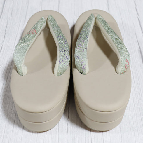 草履 新品 ベージュ 新品・未使用品 藤娘きねたや