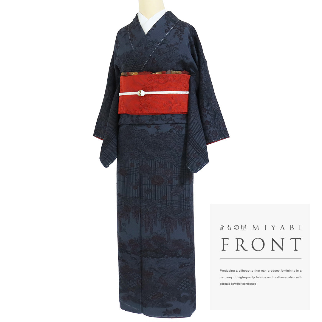 LULU89 着物 付け下げ 袷 古都調 灰色 kl-wk-aw02.jpg?fitin=272:272