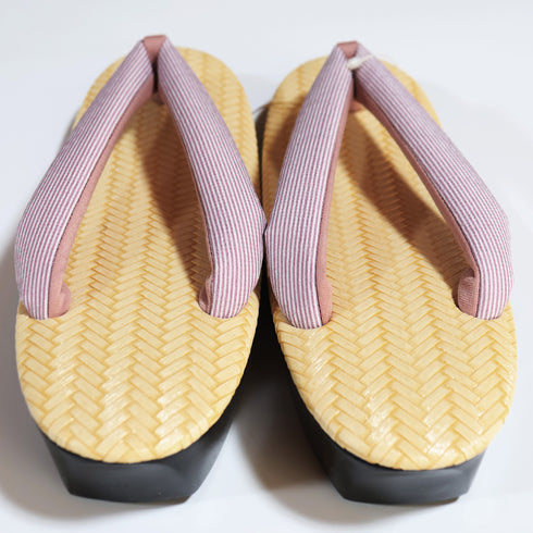 草履 リサイクル ピンク 正絹 未使用品