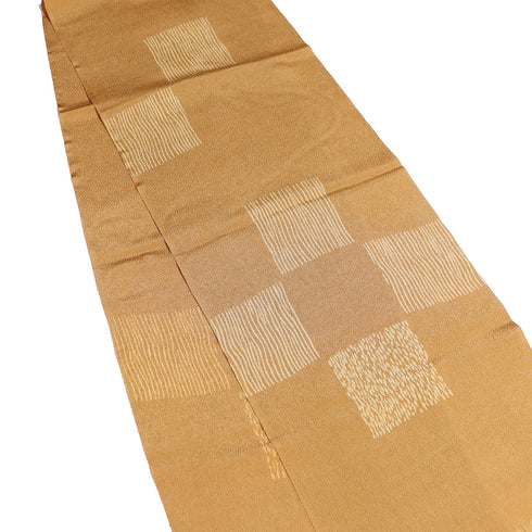 帯締め・帯揚げセット 手組紐 ちりめん 多色 正絹 新品・未使用品 地紋