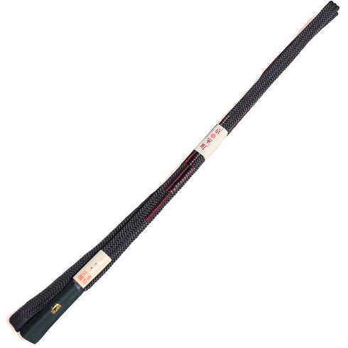 帯締め・帯揚げセット リサイクル カジュアル 手組紐 ちりめん パープル 正絹 新品・未使用品 地紋