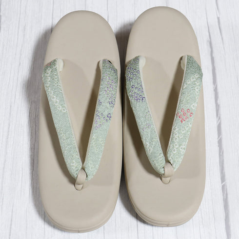 草履 新品 ベージュ 新品・未使用品 藤娘きねたや