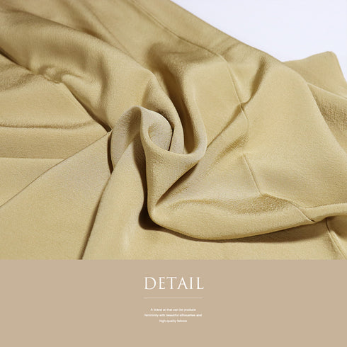 色無地 リサイクル 身丈162.3cm 裄66cm 袷 ブラウン Lサイズ セミフォーマル 一つ紋 正絹 広衿 地紋なし Sランク