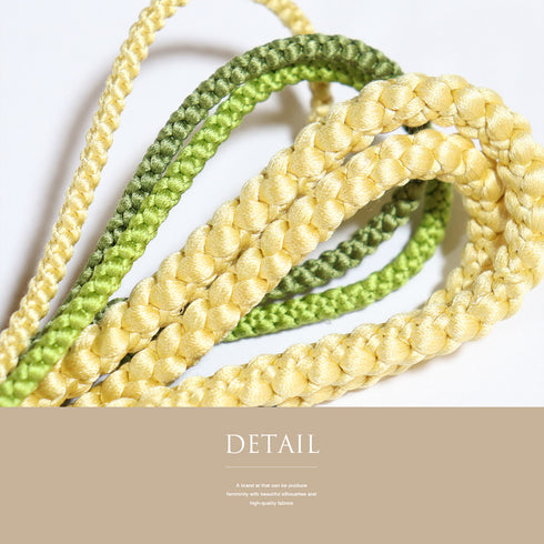 帯締め リサイクル カジュアル 手組紐 多色 正絹 新品・未使用品