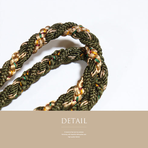 帯締め リサイクル カジュアル 手組紐 多色 正絹 新品・未使用品 洛楽人工房