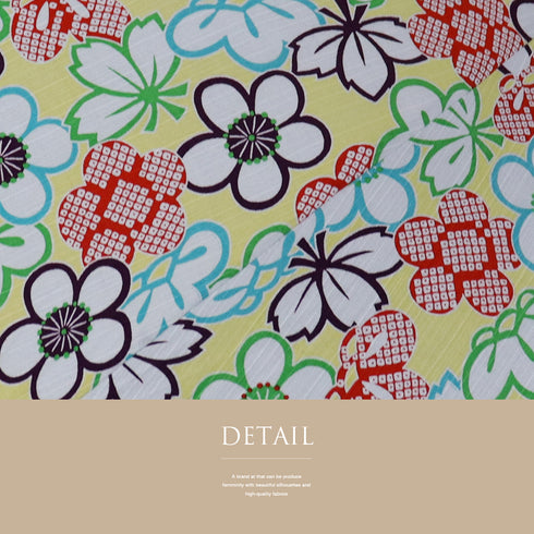 和傘 リサイクル 和洋兼用日傘 岡重 UVカット 未使用品 Sランク 京友禅生地 花柄 ブラック 和装小物 ET-580