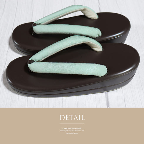 草履 新品 ブラウン 新品・未使用品 山口美術織物監修
