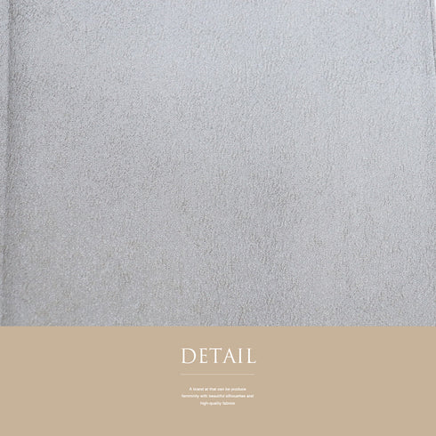 訪問着 リサイクル 身丈161.8cm 裄68.8cm 袷 裾ぼかし柄 地紋 グレー Lサイズ セミフォーマル 三つ紋 しつけ糸 正絹 広衿 Sランク