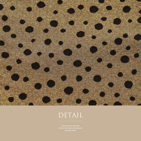 袋帯 リサイクル 帯丈434cm ポイント柄 ドット柄 ゴールド Sサイズ 正絹 Sランク お洒落 カジュアル