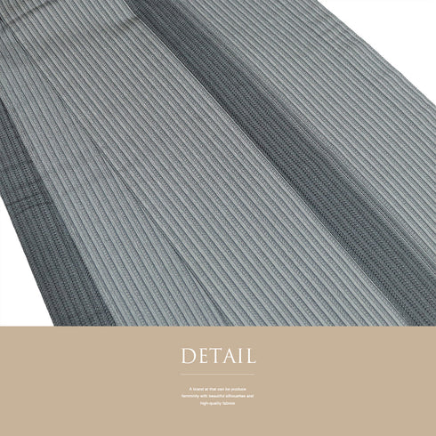 紬 リサイクル 身丈151.7cm 裄63.8cm 単衣 塩沢 後身頃居敷当て付き グレー Sサイズ お洒落 カジュアル 証紙 正絹 広衿 Aランク