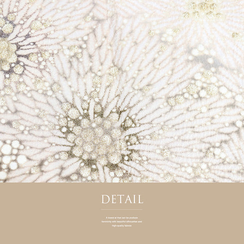 色留袖 リサイクル 身丈166.2cm 裄66.4cm 袷 おぼろ染め 相良刺繍 絞り 滝奏 パープル LLサイズ セミフォーマル 落款 一つ紋 正絹 広衿 Sランク