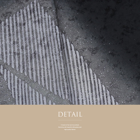 訪問着 リサイクル 身丈160.5cm 裄65.8cm 袷 幾何学柄 地紋 ブラック Lサイズ お洒落 落款 正絹 広衿 Sランク